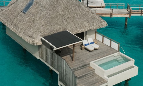 Bungalow Pilotis Vue Otemanu avec Piscine